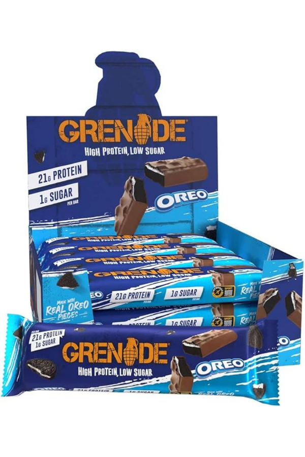 Grenade High Protein, Low Sugar Bar – Iconic Oreo Flavor